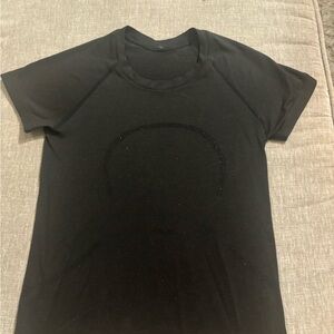 lululemon athletica Black Short Sleeve Tee